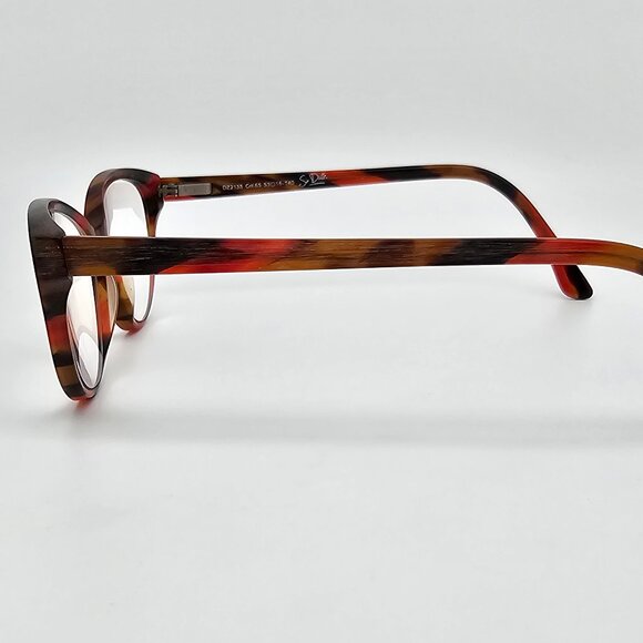 Dutz Eyewear DZ2138 Col.65 Tortoise Cat Eye Eyeglasses Frame w/ Case Netherlands - Picture 4 of 15